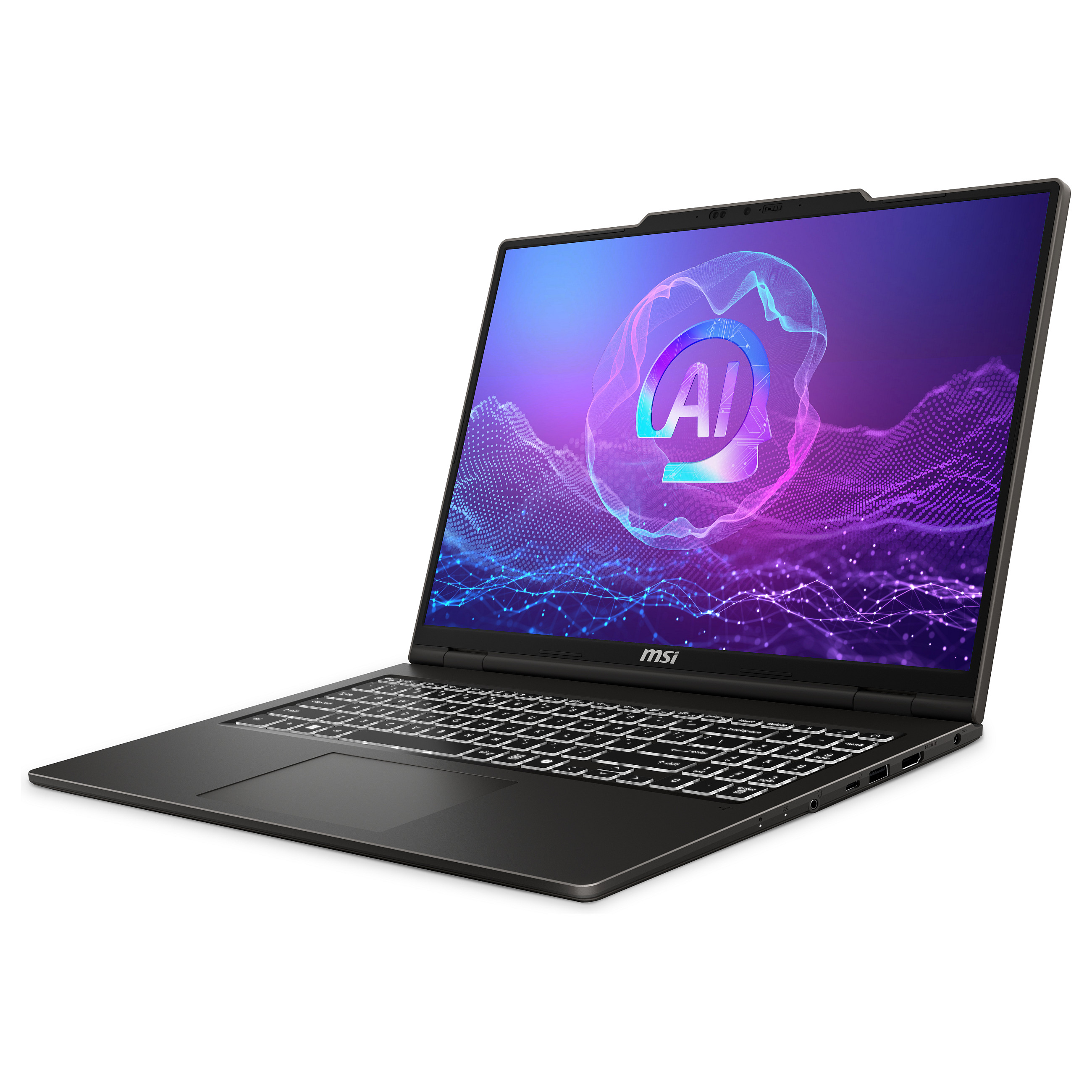 Laptop Gaming MSI VenturePro A16 / Ryzen AI 7 350 / 16GB DDR5 / 1TB / 16" 2K OLED 120Hz / RTX 5050 8GB - Zezë - 3