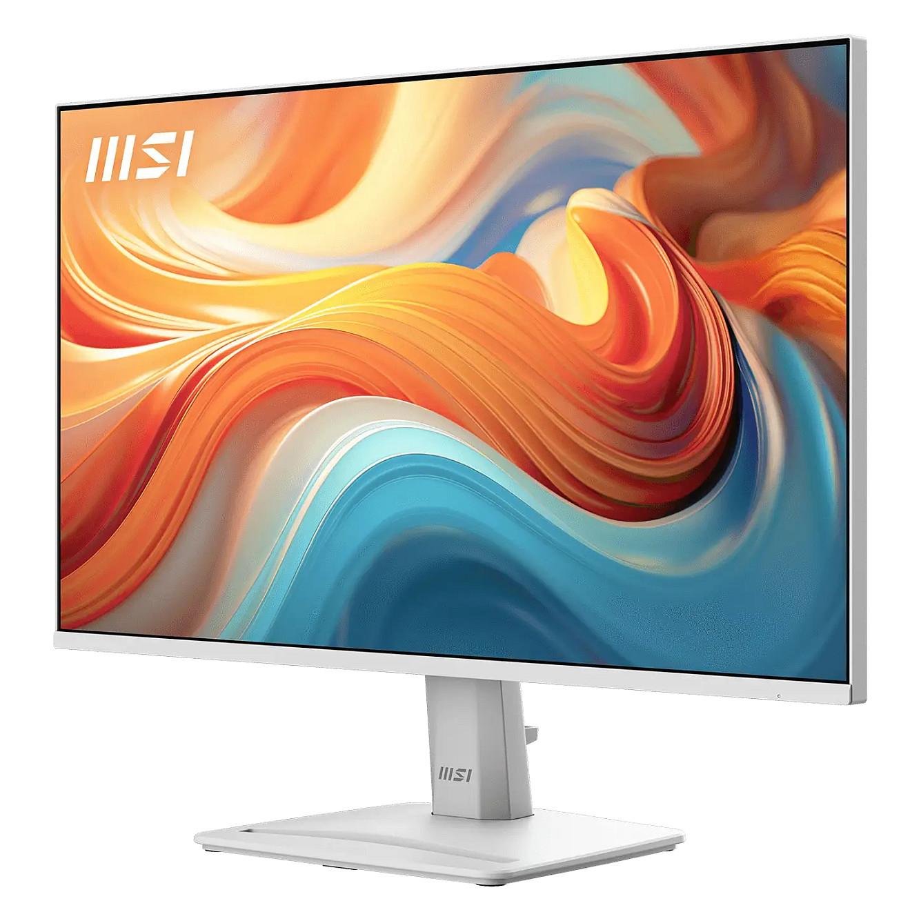 Monitor Gaming MSI PRO MP251W E14A, 24,5", Full HD IPS, 144Hz, 1ms, HDMI+DP+VGA - Bardhë - 3