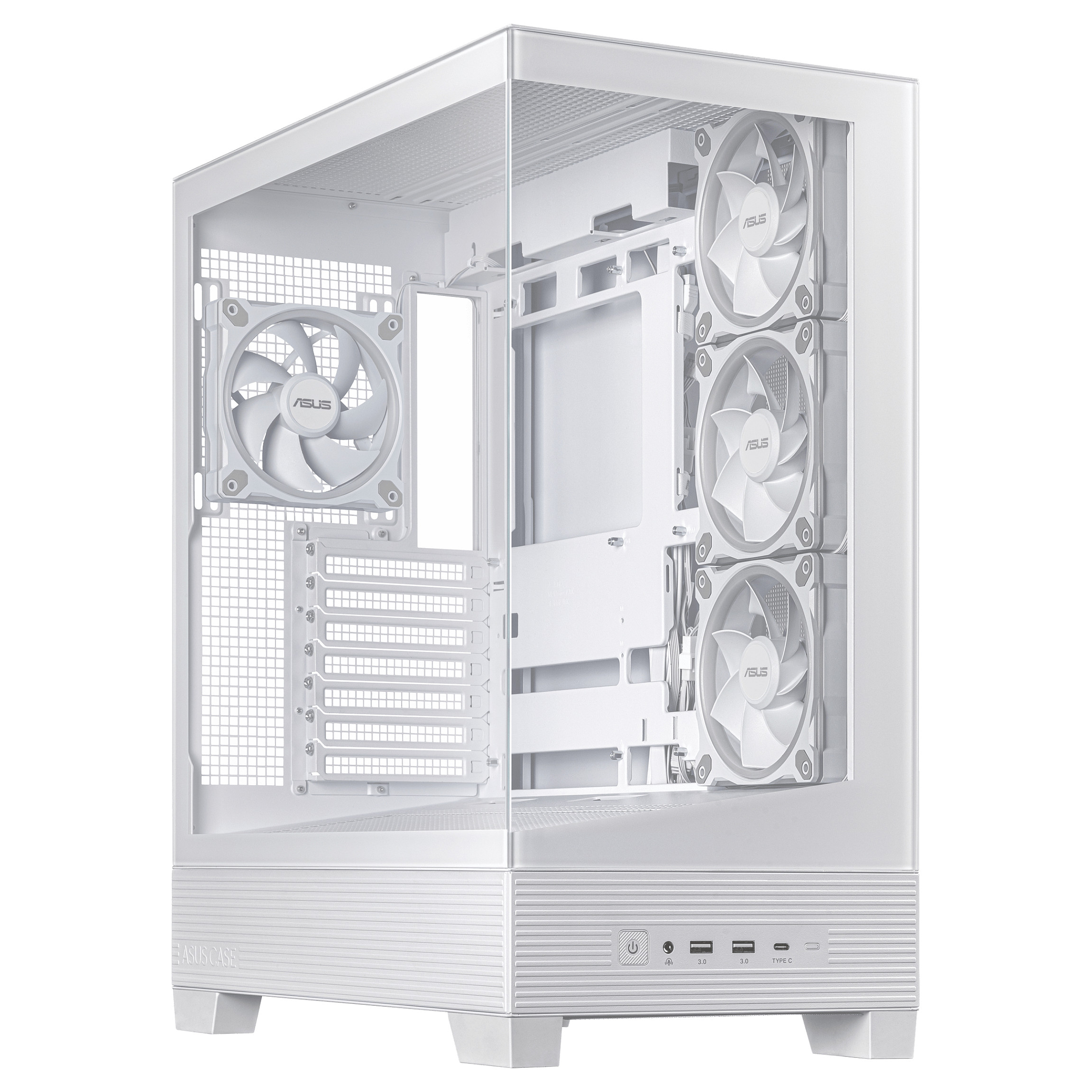 Kasë Asus A31 Plus TG ARGB -Bardhë - 1