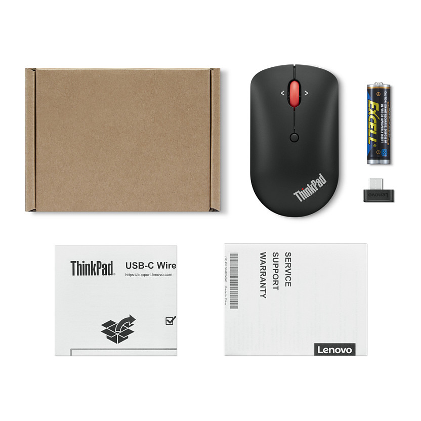 Maus pa Kabllo Lenovo 400 / RF Wireless / 2400 DPI – Zezë - 7