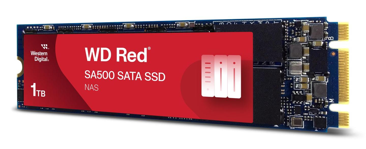 SSD e Brendshme Western Digital Red SA500 / WDS100T1R0B-68A4Z0 / 1TB / M.2 2280 / SATA III / 560MB/s Read / 530MB/s Write - 2