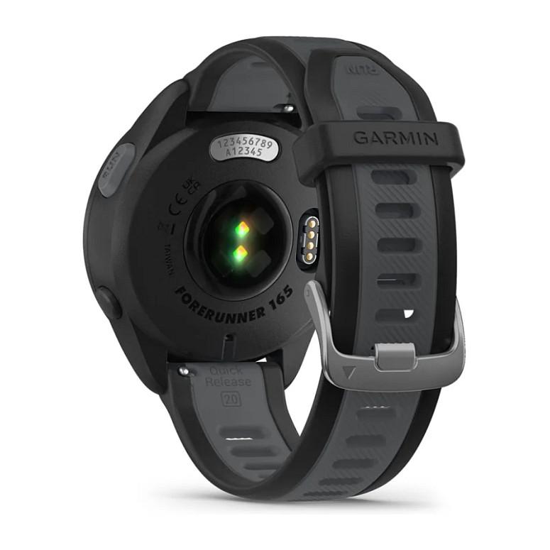 Orë e mençur Garmin Forerunner 165 / 43mm / AMOLED / GPS / Bluetooth / Wi-Fi / 4GB - Zezë/Hiri - 6