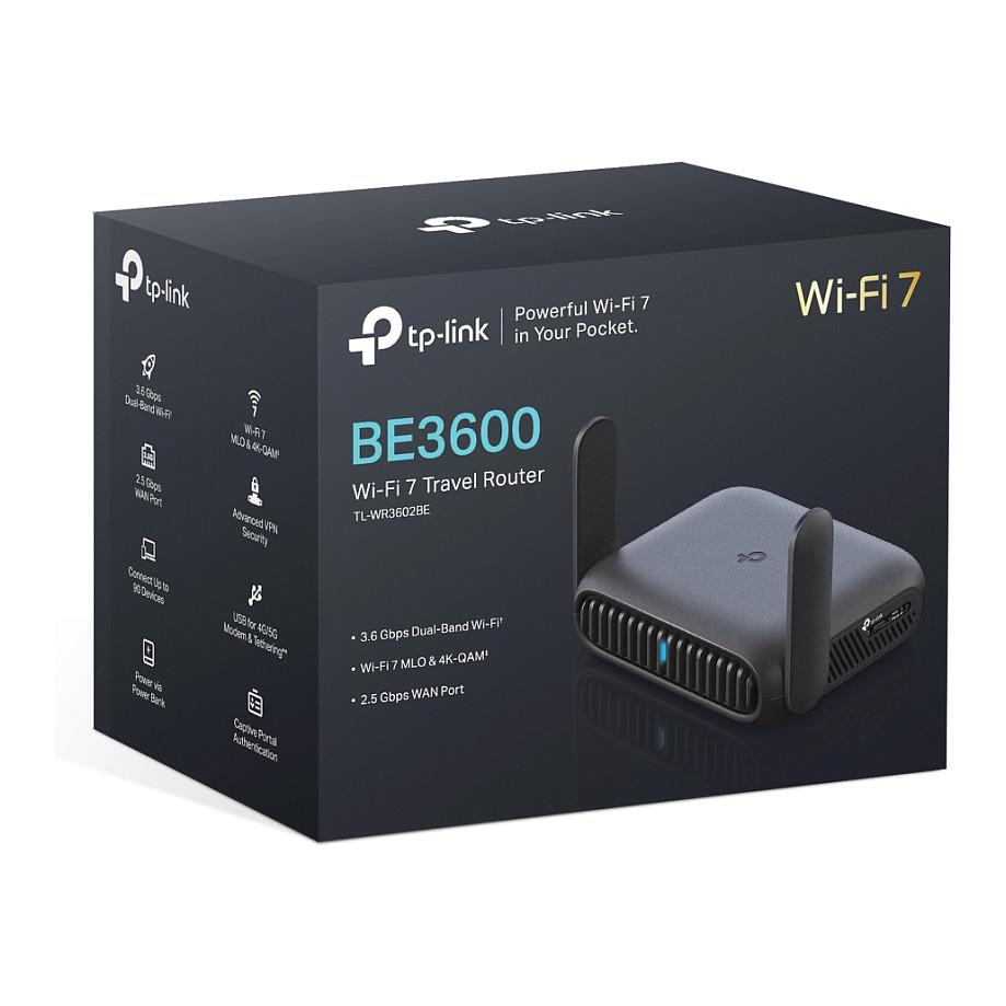 TP-Link TL-WR3602BE BE3600 Wi-Fi 7 Dual-Band 2.5GbE USB 3.0 Travel Router – E Zezë - 13