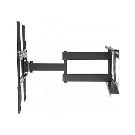 Mbajtëse Muri për TV Manhattan 461252 / 32"-55" / 50kg / Full Motion / Tilt -20° deri +10° - Zezë - 3