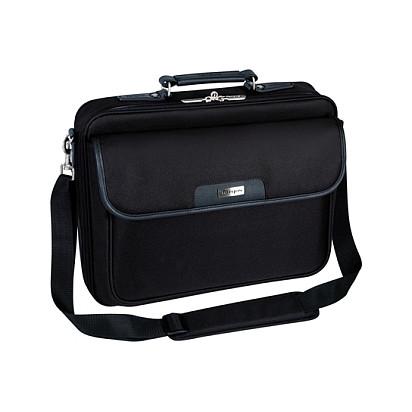 Çantë për Laptop Targus Notepac CN01, 15.6–16", Ndarje e mbushur, Organizues për Aksesorë, Rrip për Trolley, 0.98 kg - Zezë