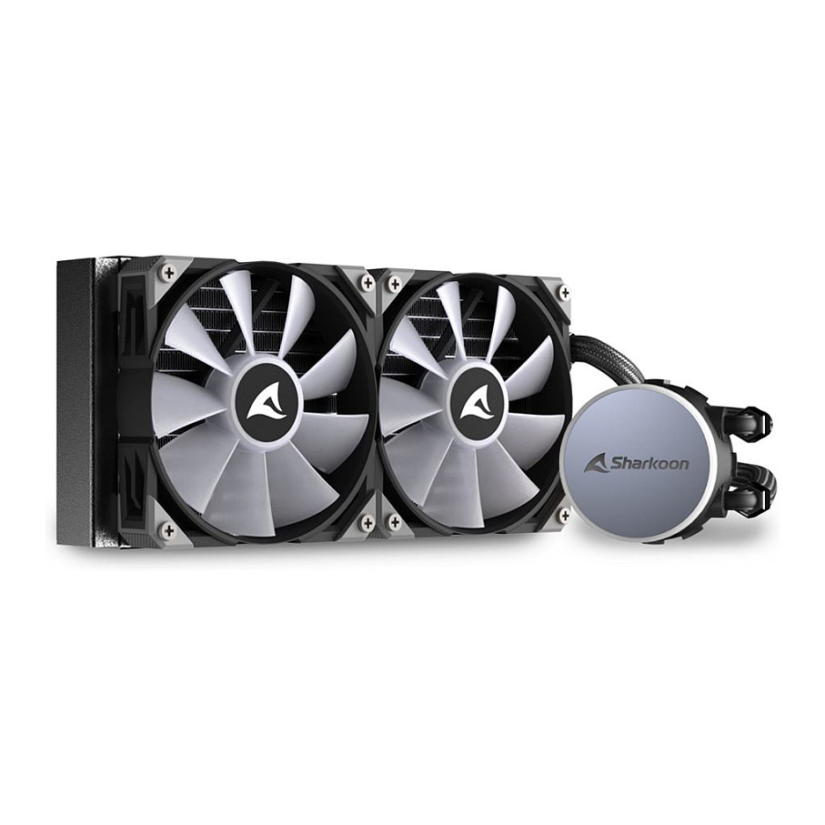 Ftohës për Procesor Liquid Sharkoon S70 RGB AIO 240mm e zezë - 3