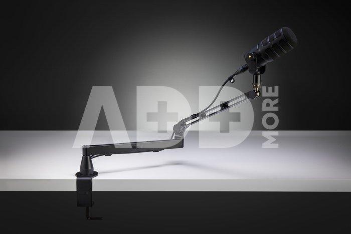 Krah për Mikrofon RØDE LPA1, Low-Profile, 750 mm, Rrotullim 360°, Kapacitet 2 kg - Zezë - 2