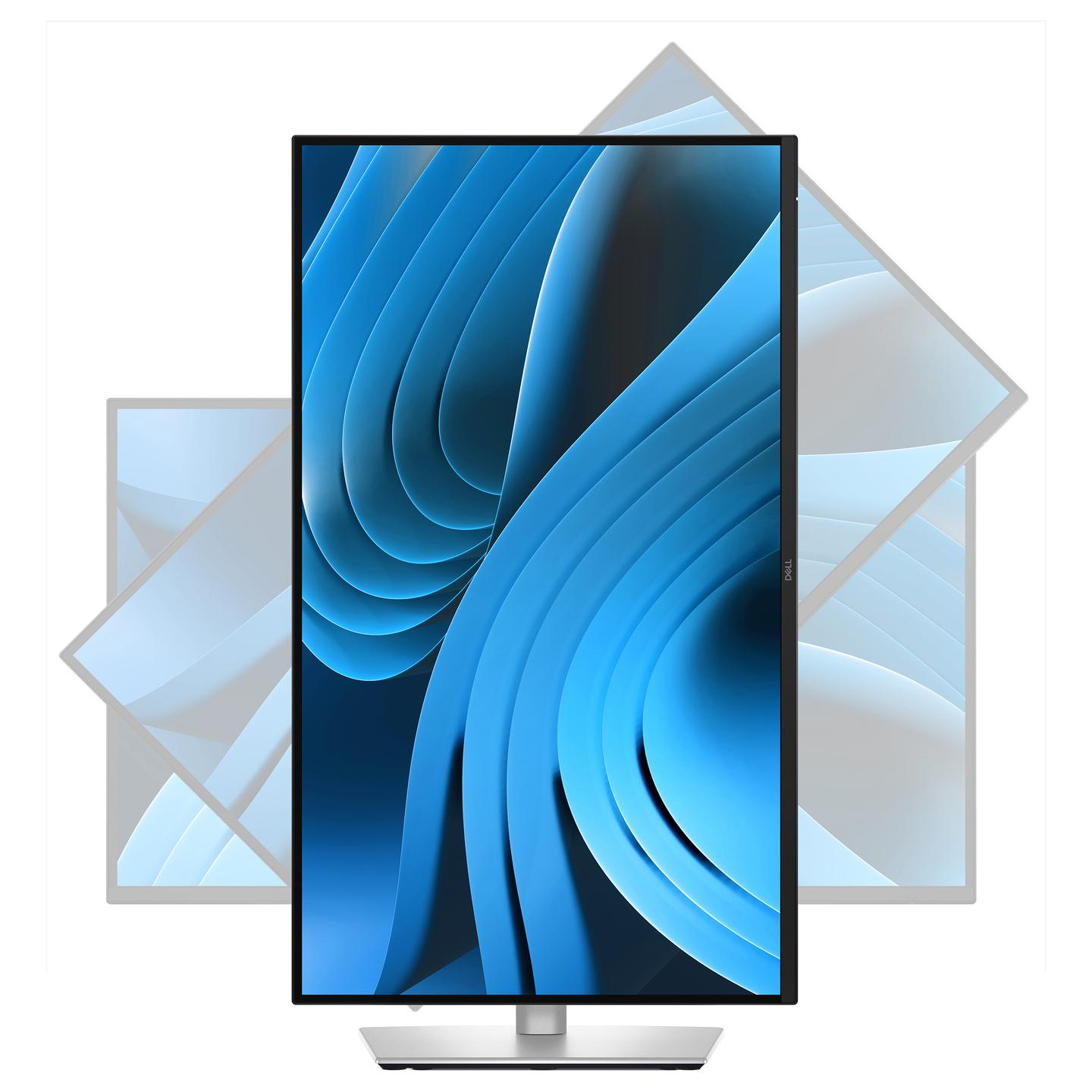 Monitor Dell Pro Plus P2725QE / 27" / 4K Ultra HD IPS LCD / 100Hz / 8ms / USB-C+HDMI+DP+USB - Zezë/Argjendi - 9