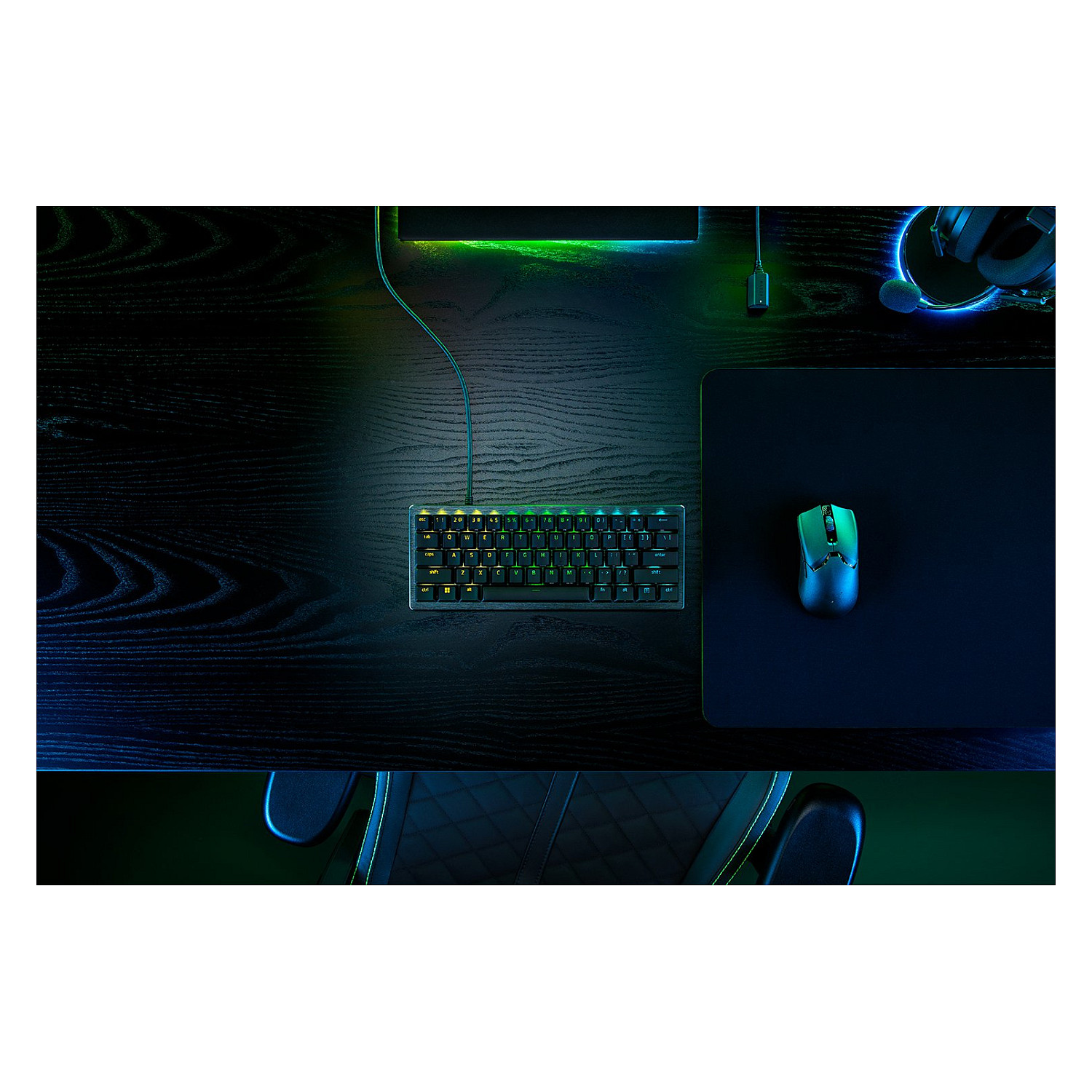 Tastierë Gaming Razer Huntsman V3 Mini Mechanical / Wired / QWERTZ / German Language - Zezë - 3