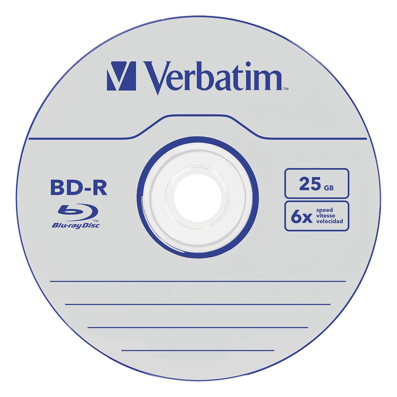 Disk Blu-ray Verbatim DataLife, 25 GB, 6x, Paketa me 25 copë, Spindle - 2