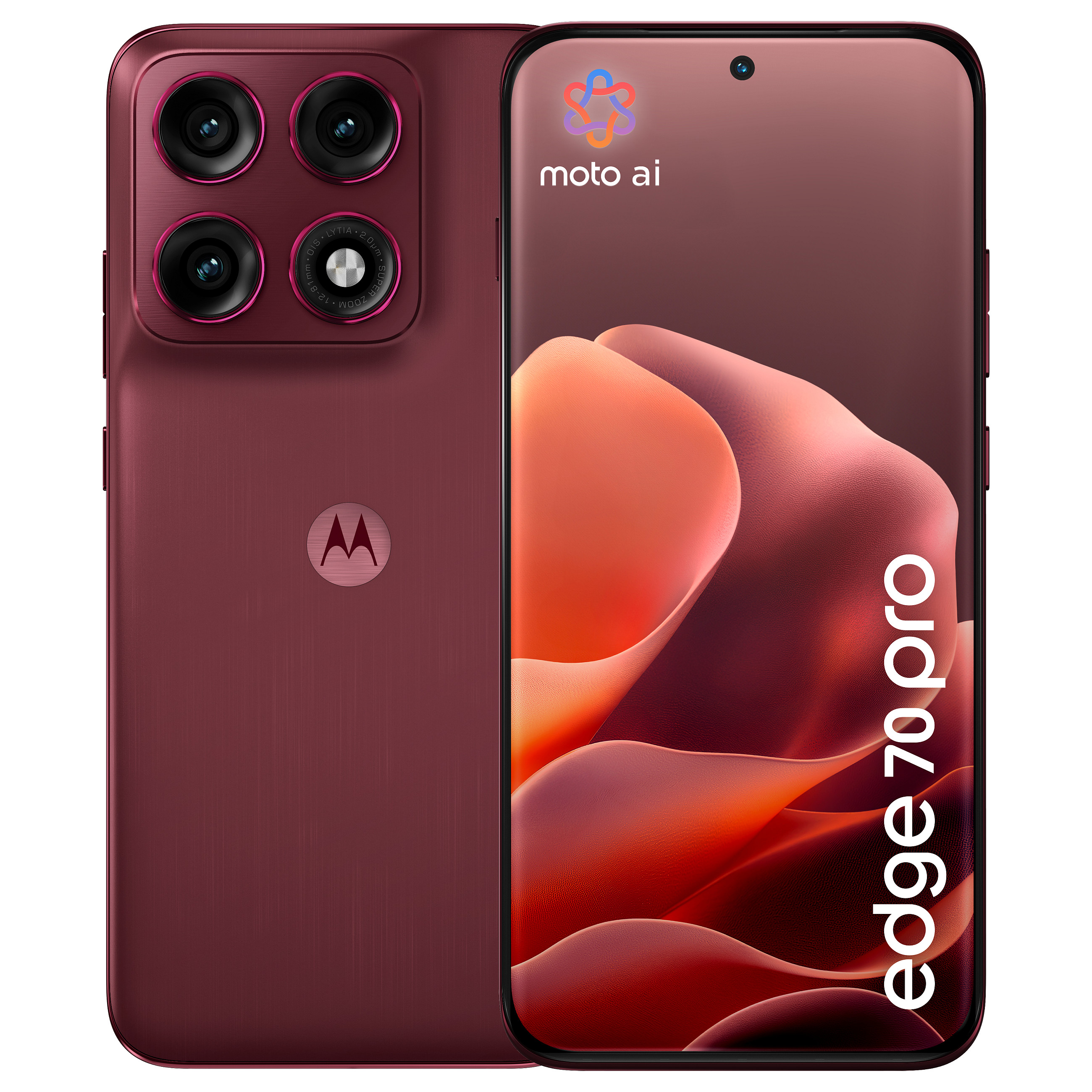 Telefon Android Motorola edge 70 pro / Extreme AMOLED / 8GB / 256GB / 5G - Kuqe