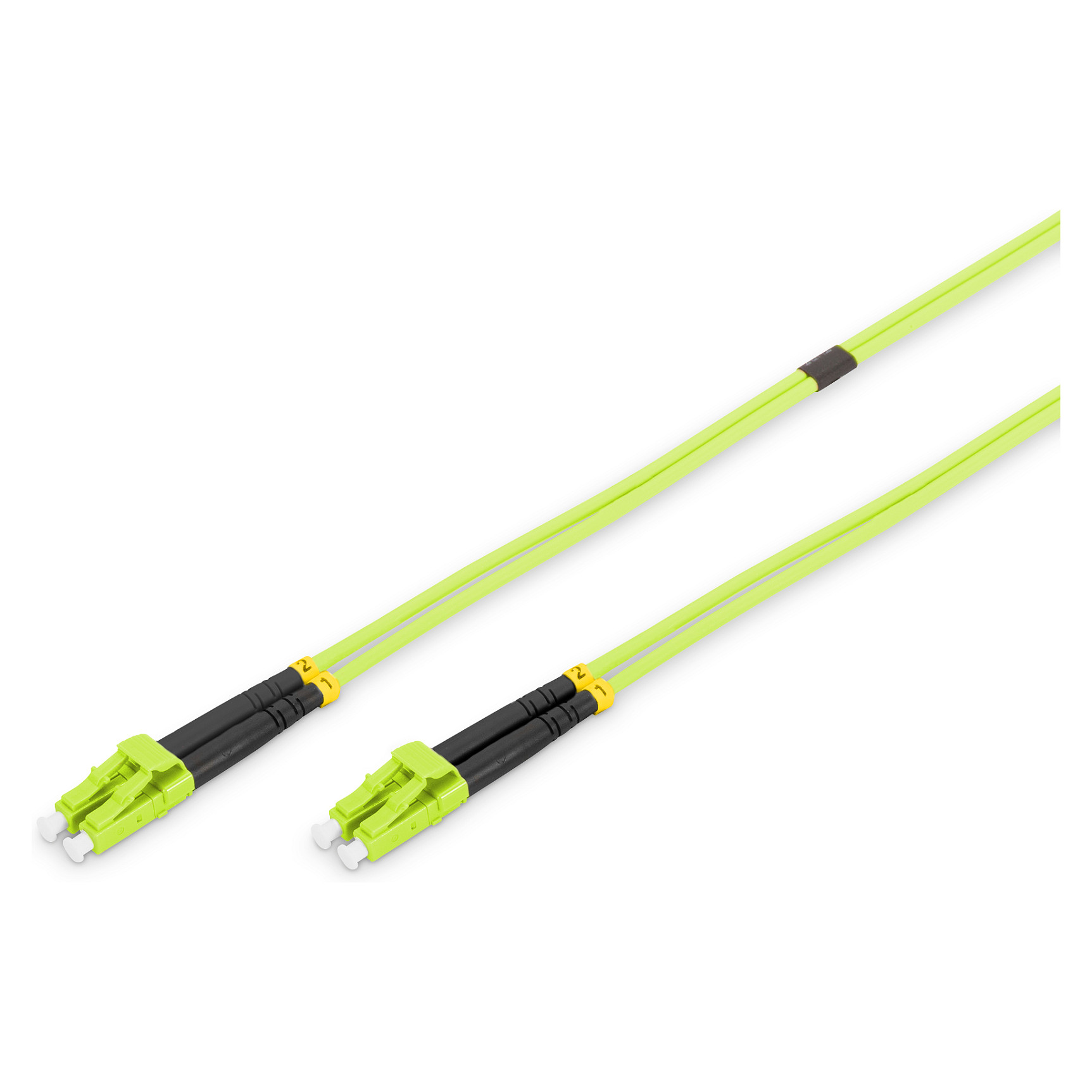 Kabllo për Rrjet DIGITUS LWL Patch Cable LC-LC 1.0 m Multimode Duplex OM5 - 1