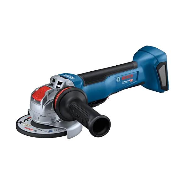 Grirëse Këndore Bosch GWX 18V-10 P Professional, 18V, Brushless, 125mm, 9000rpm, X-LOCK - Blu/Zezë