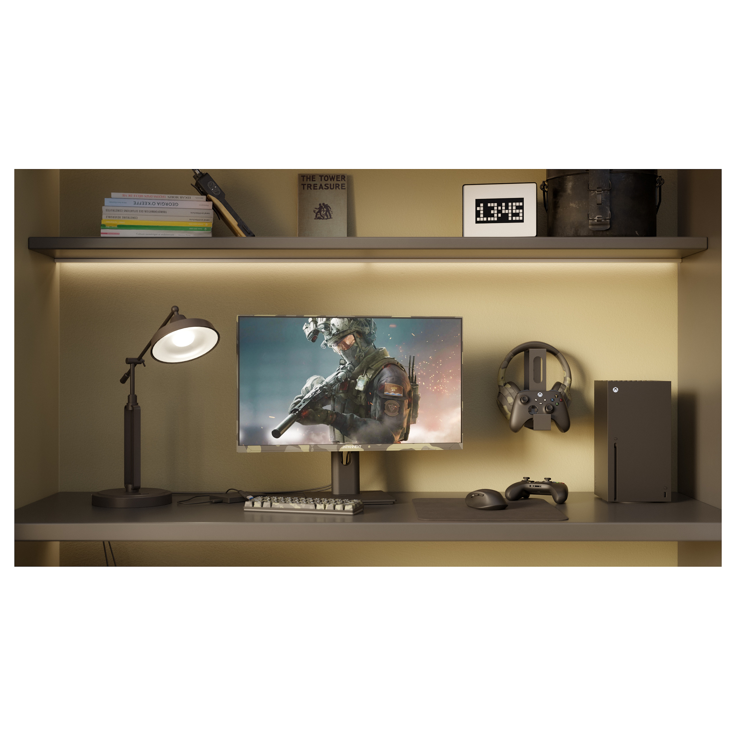 Monitor Gaming JapanNext / 23.8"/ Full HD IPS / LCD / 200Hz / 0.5ms / HDMI - Zezë - 12