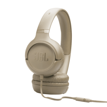 Kufje me kabllo JBL Tune 530 / 33mm / On-Ear / JBL Pure Bass / Mikrofon / 3.5mm AUX - Bezhë - 3