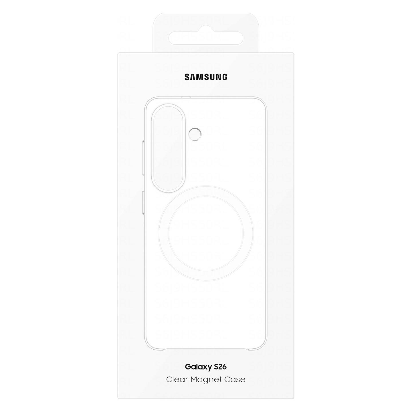 Aksesorë për telefon Samsung Clear Magnet Case / Galaxy S26 / Magnet i Integruar - Transparent - 5