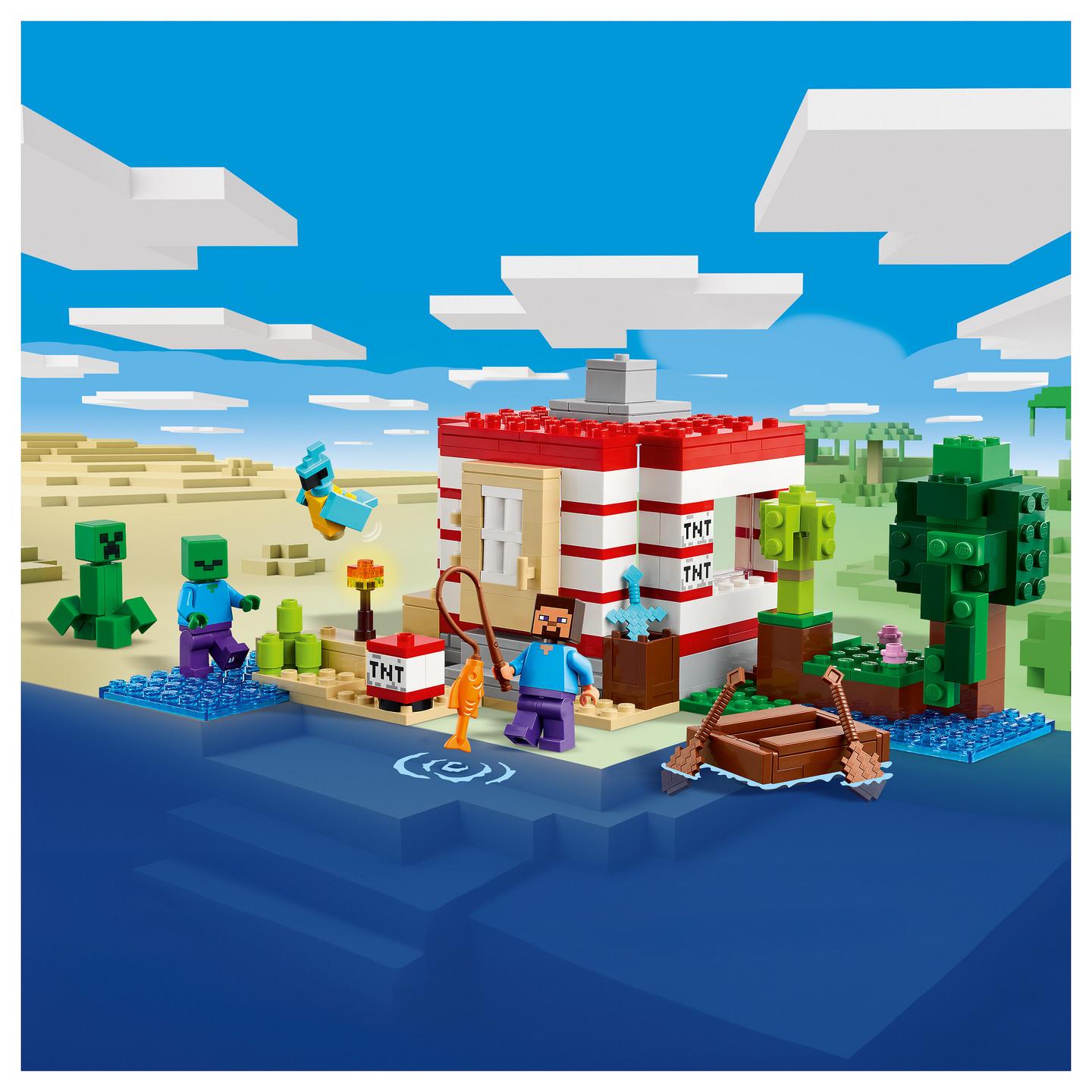 LEGO Minecraft The TNT Jungle House - 10