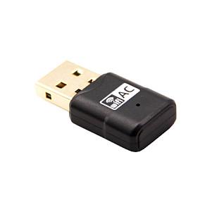 Adapter Wi-Fi për Telefon VoIP Fanvil WF20, Wi-Fi 5, Dual-Band, USB 2.0 - Zezë - 2