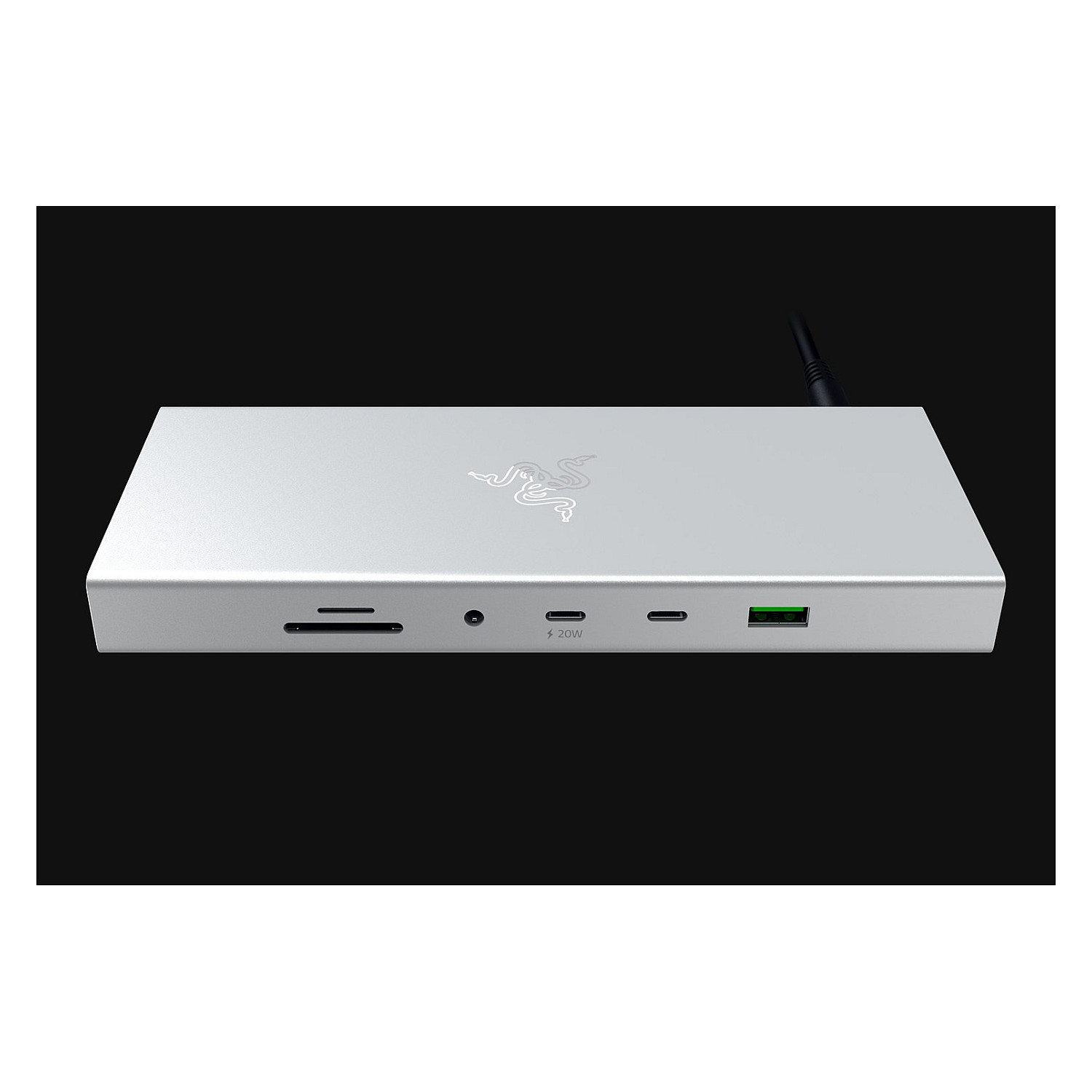 Docking Station Razer USB 4 Dock / 5x USB-A / 3x USB-C / HDMI / DisplayPort / Gigabit Ethernet / SD-MicroSD / 100W PD – Zezë