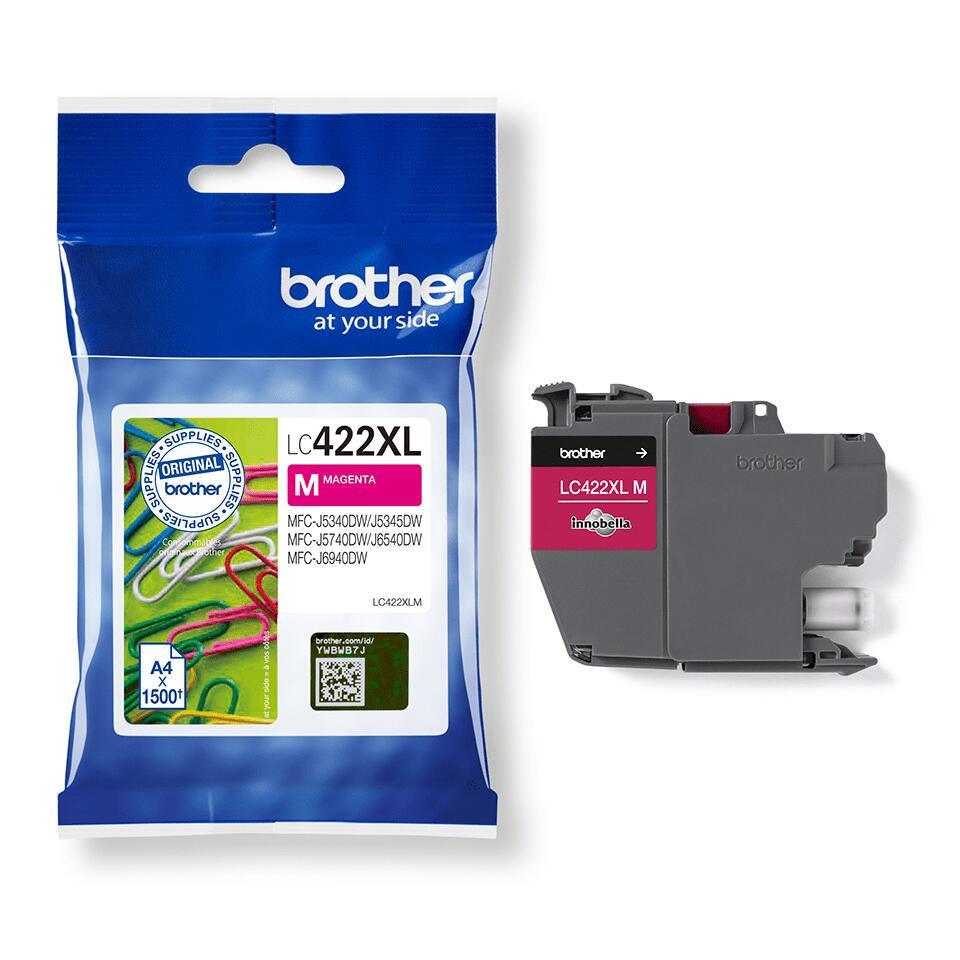 INK Brother LC-422XLM / 1500 faqe / XL - Rozë - 2