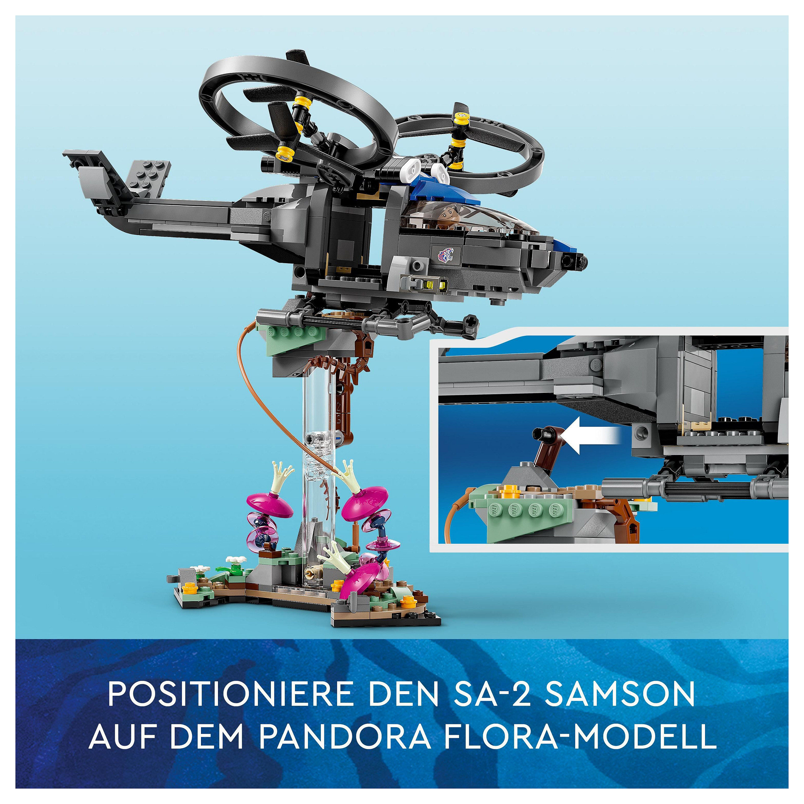 Lodër LEGO Avatar - Malet Fluturuese - 24