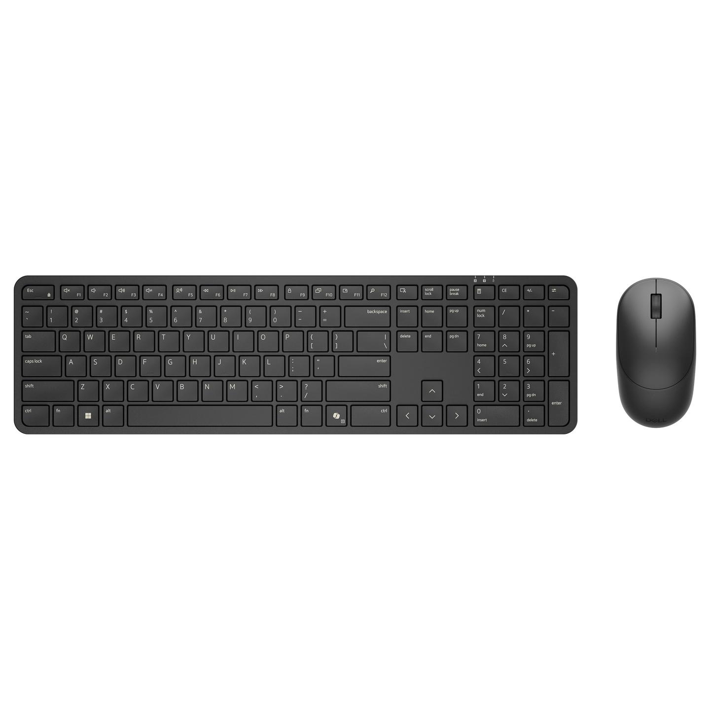 Combo (Tastierë & Maus) Dell Pro 5 KM526, Wireless, Full Size, QWERTZ Gjerman, 2.4 GHz, 1600-6000 DPI - Zezë - 1