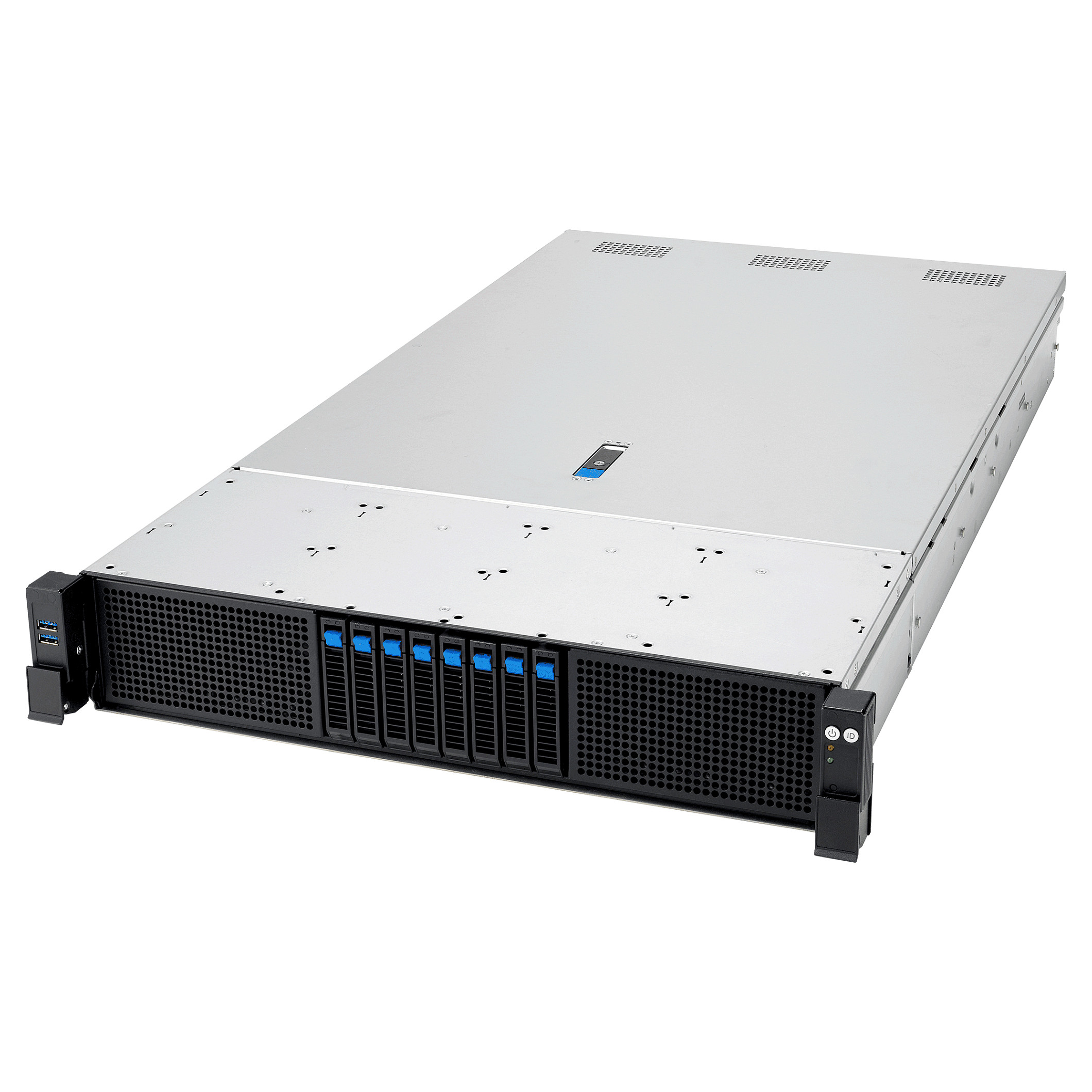ASUS RS720A-E13-RS8U Rack Server 2U – AMD EPYC 9005 Series, 8x NVMe, DDR5 RDIMM, OCP 3.0, 2700W Redundant PSU