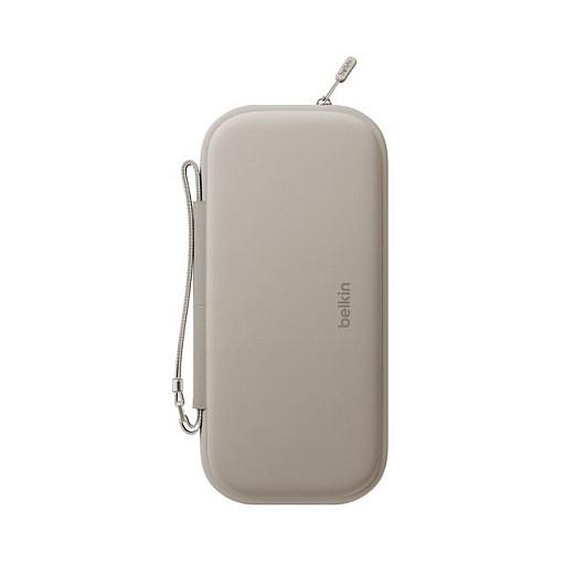 Këllëf për Konzolë Belkin ENA002HQSA / Nintendo Switch 2 / Rezistent ndaj Goditjeve / Hapësirë për 12 Lojëra / AirTag / 293 × 145 × 46 mm – Bezhe - 9