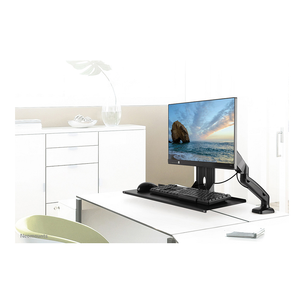 Mbajtëse për Monitor Universal keyboard and mouse tray 2KG KEYB-V200 BLACK Neomounts - 7