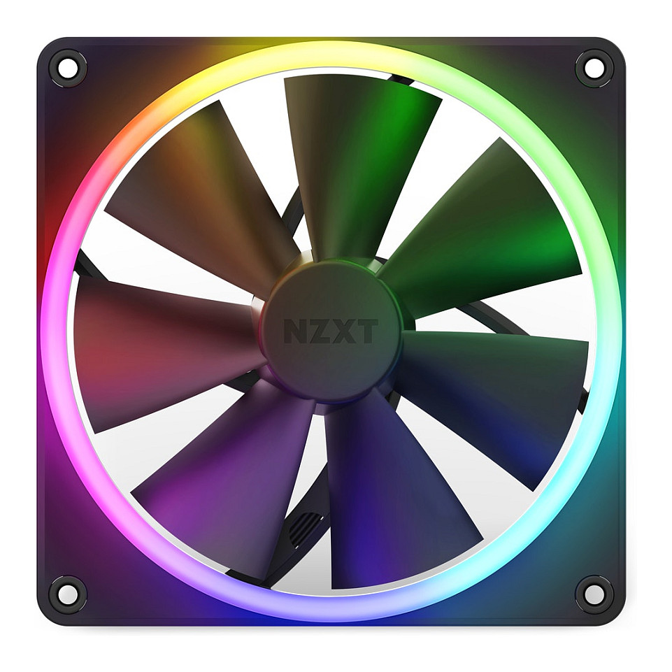 Ftohës për Kasë 140mm NZXT F140 RGB – Zezë - 4