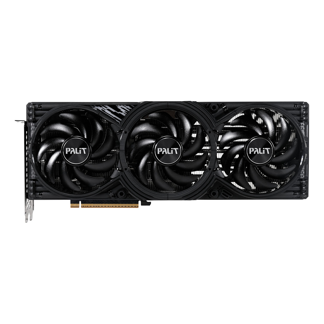 Kartelë Grafike NVIDIA GeForce RTX 5070 Ti / 16GB GDDR7 / 256-bit / Palit GamingPro-S OC / 3 Fans - Zezë