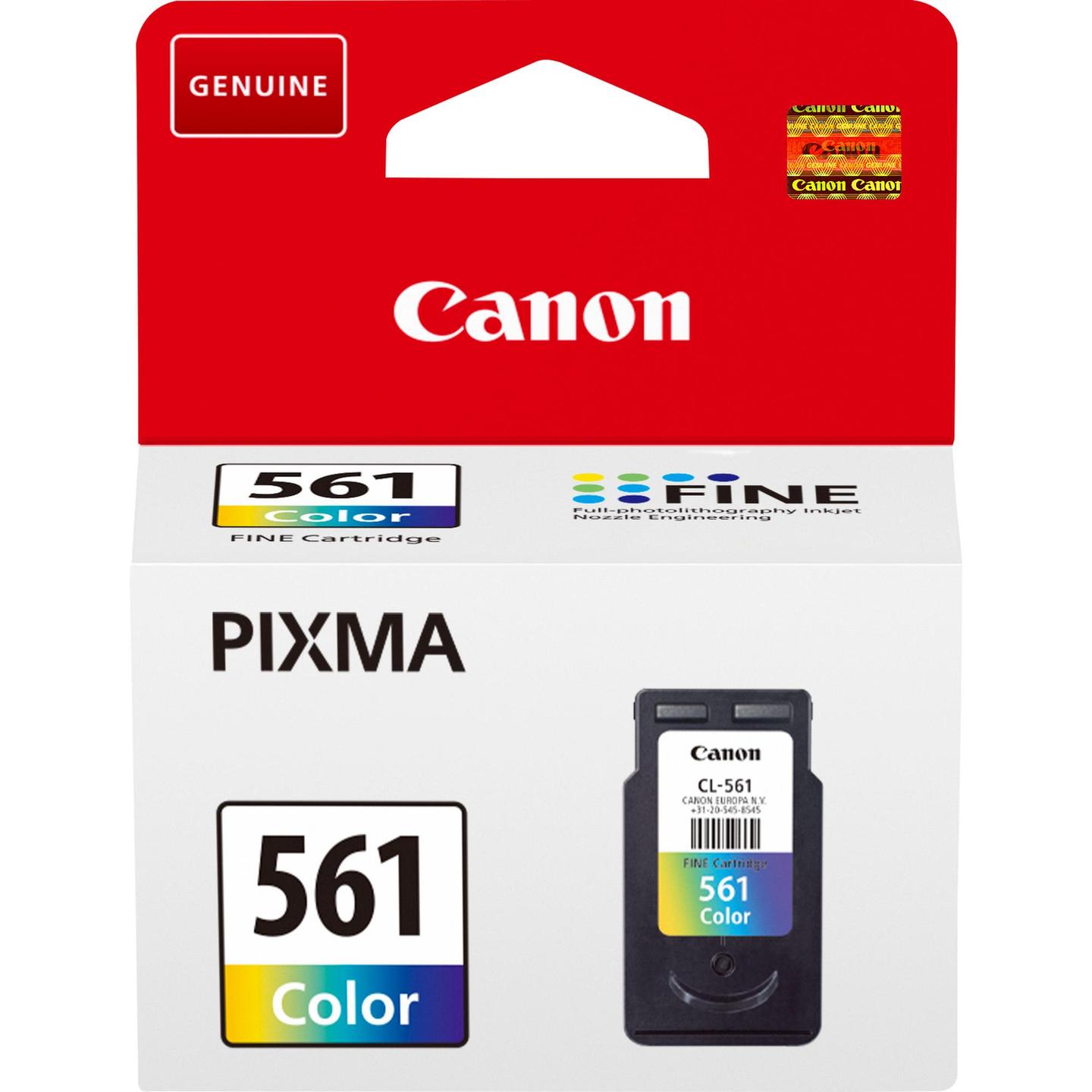 INK Canon CL-561 / 3731C001 / Multipack / 180 faqe – Blu/Rozë/Verdhë - 1