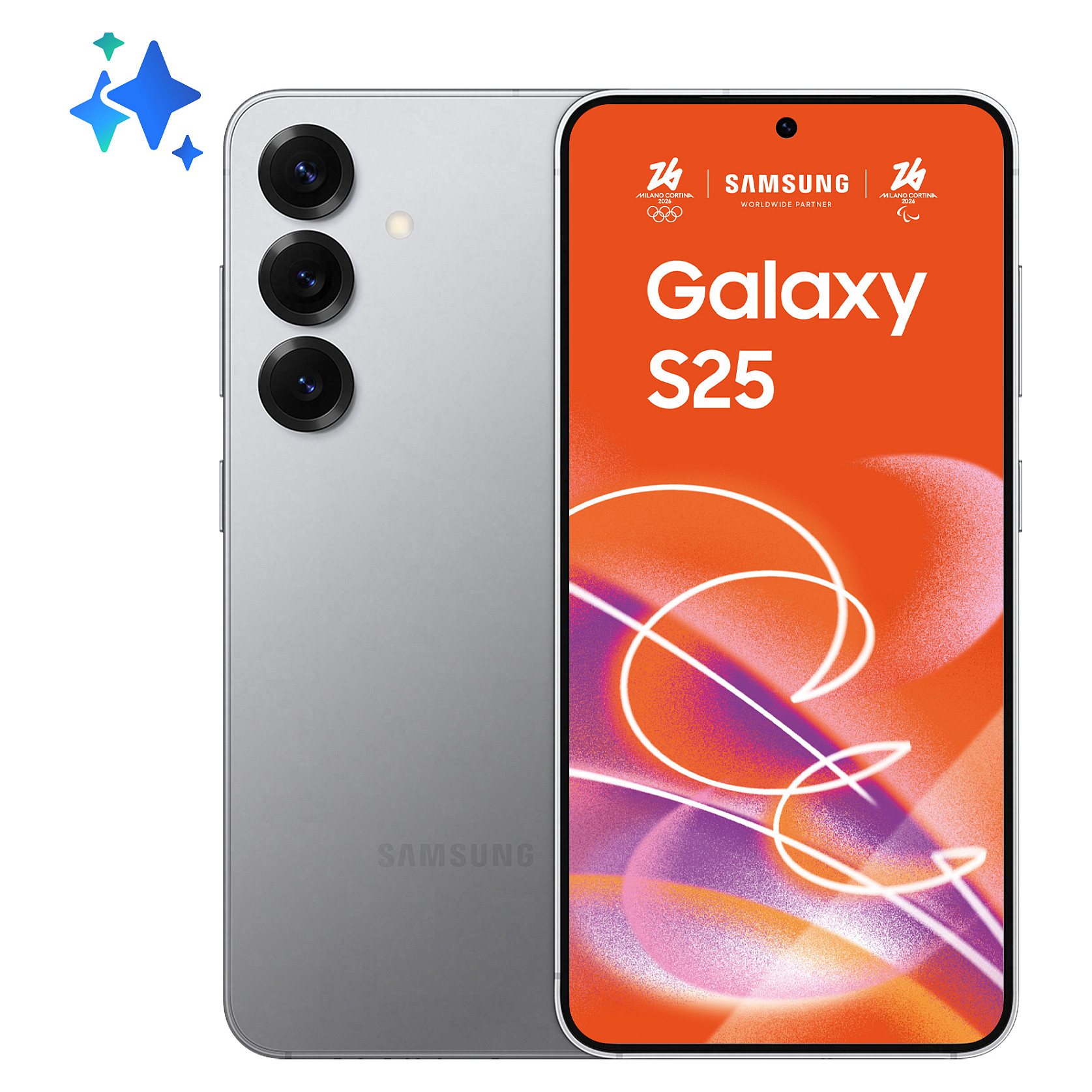 Telefon i mençur Samsung Galaxy S25 5G / Dual SIM / 12GB / 512GB – Argjendi - 1