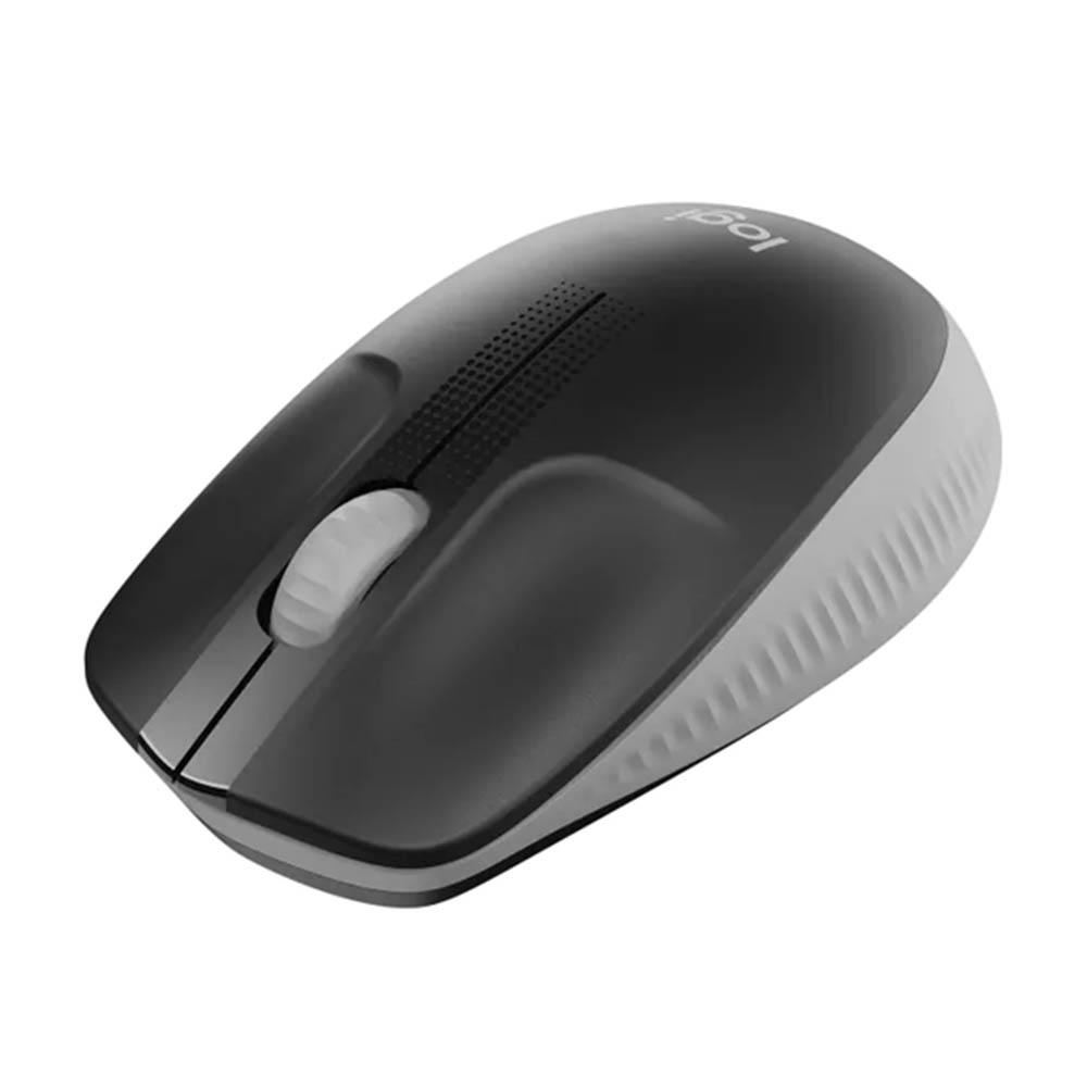 Maus pa Kabllo Logitech M190 / Optik / 1000 DPI / 3 Butona / 2.4 GHz / USB Nano-Receiver - Gri - 4