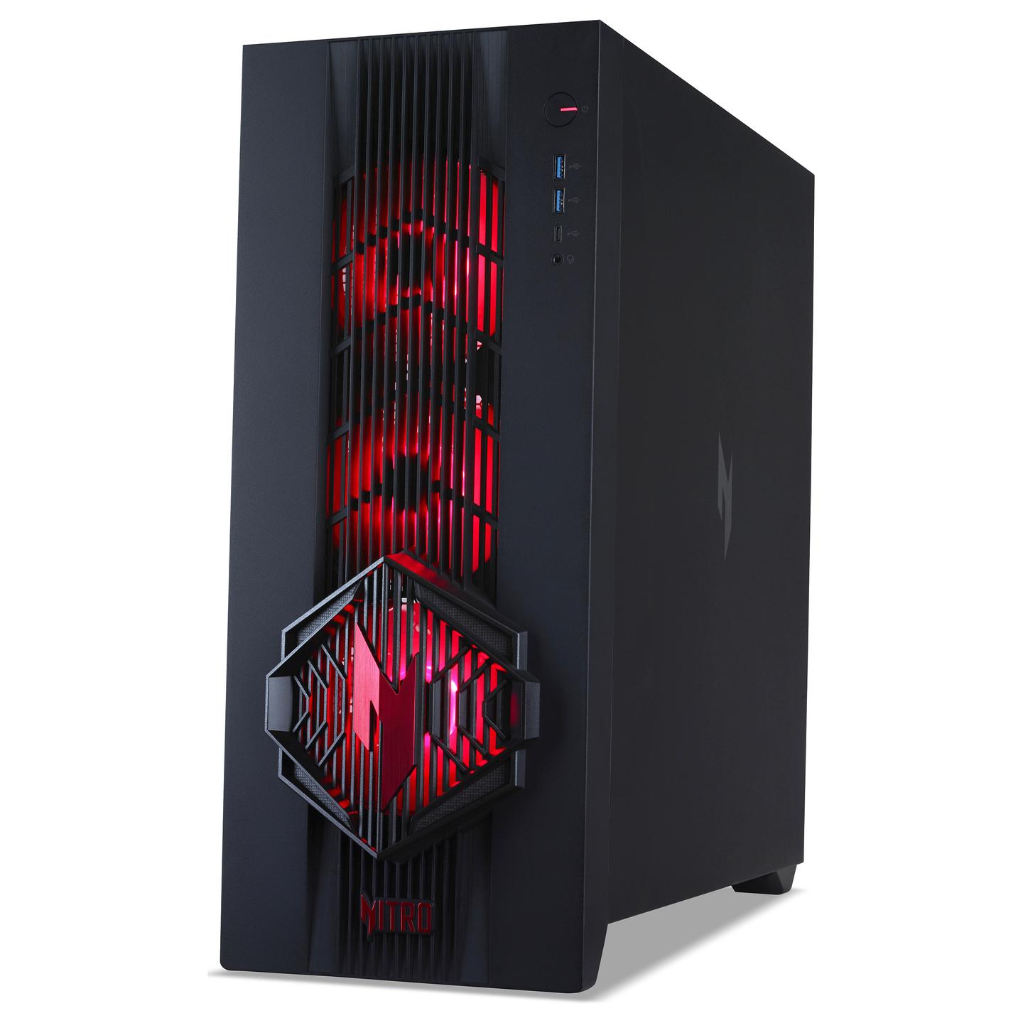 Kompjuter Gaming Acer Nitro 70 N70X3D-100, Ryzen 7 9800X3D, 32GB DDR5, 2TB, RTX 5080 16GB - Zezë - 3
