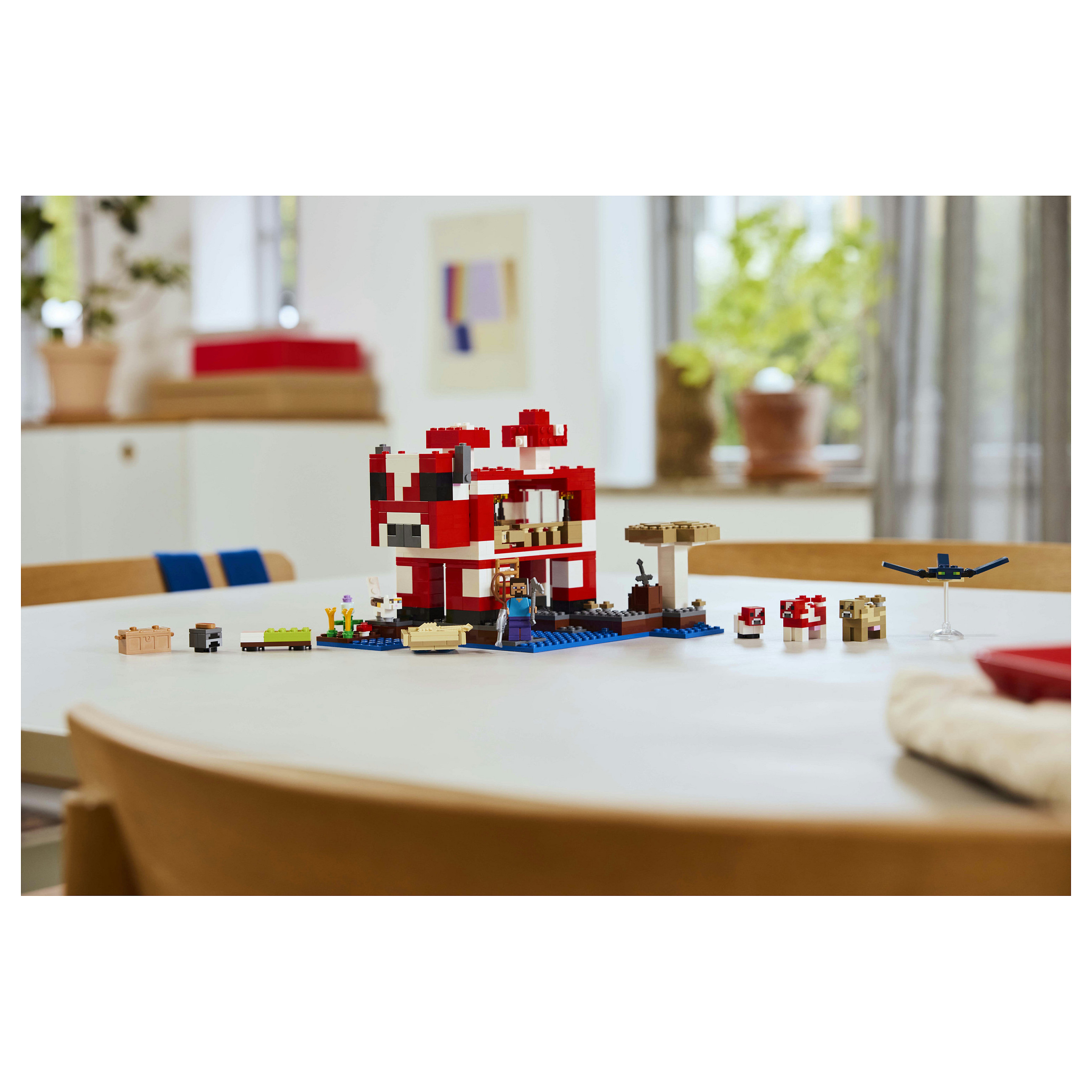 LEGO 21270 Minecraft The Mooshroom House - 13