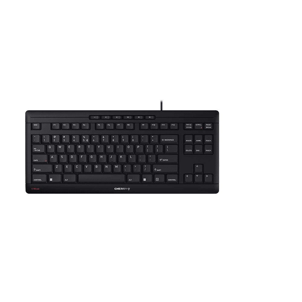 Tastierë me kabllo Cherry JK8600U – Zezë - 1