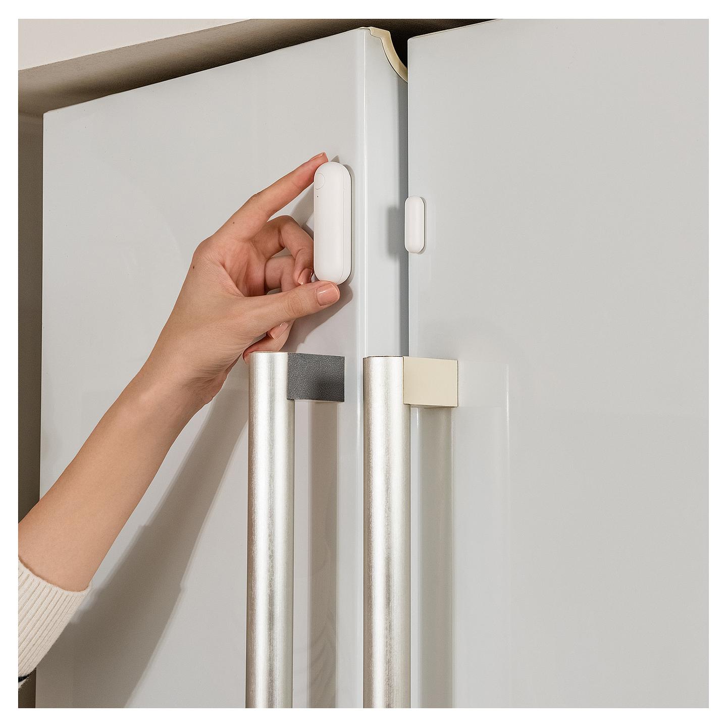 Sensor për Dyer dhe Dritare Aqara P2 DW-S02D, Matter over Thread, Bluetooth 5.0, Bateri CR123A - Bardhë - 10