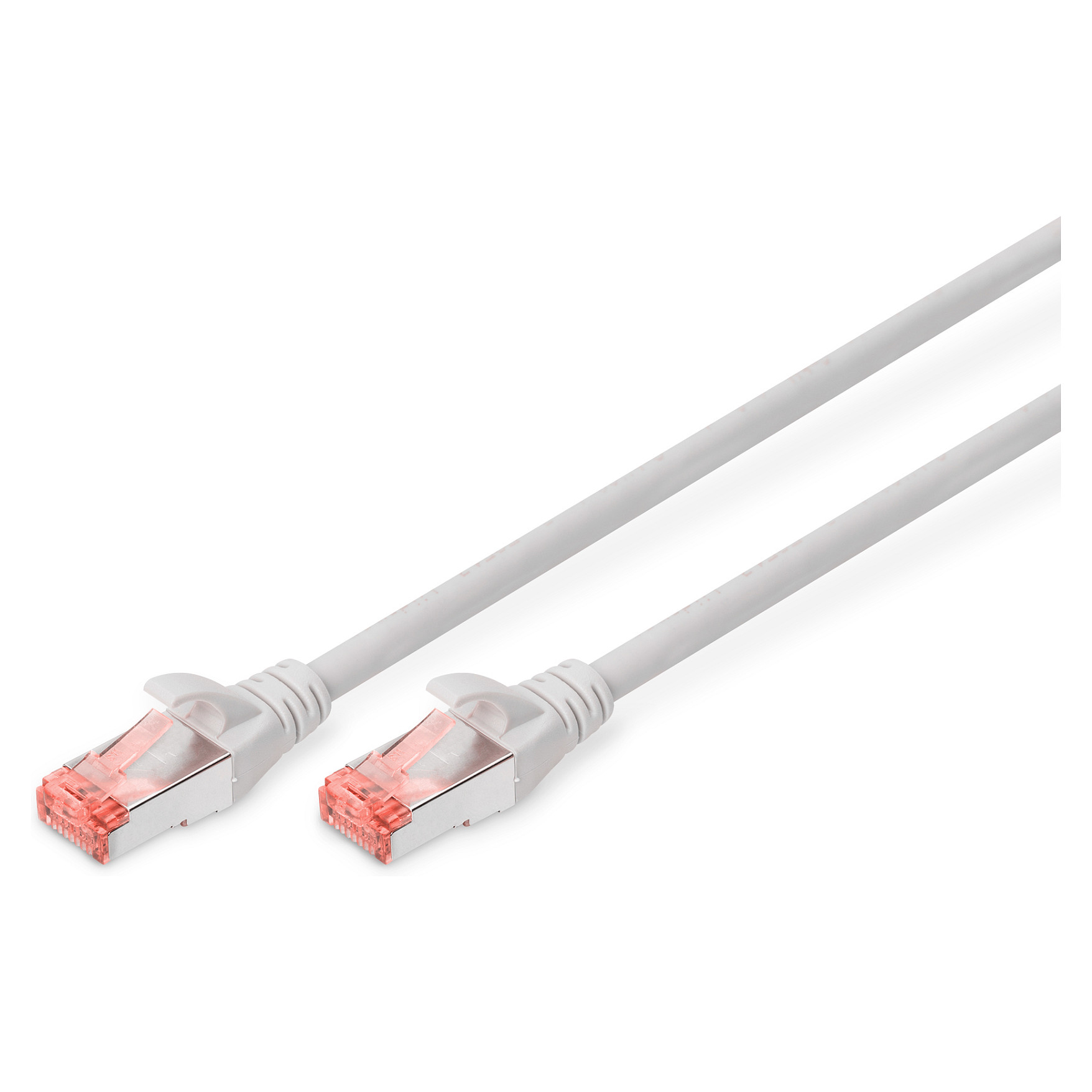 Kabllo për rrjet Digitus CAT6 0.25m, hiri - 1