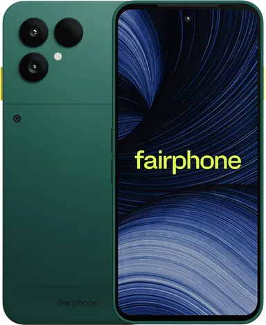 Telefon Fairphone Gen. 6+ 5G / 12GB / 256GB - Gjelbër