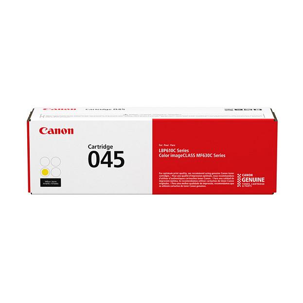 Toner Canon 045, 1,300 faqe - Verdhë - 1