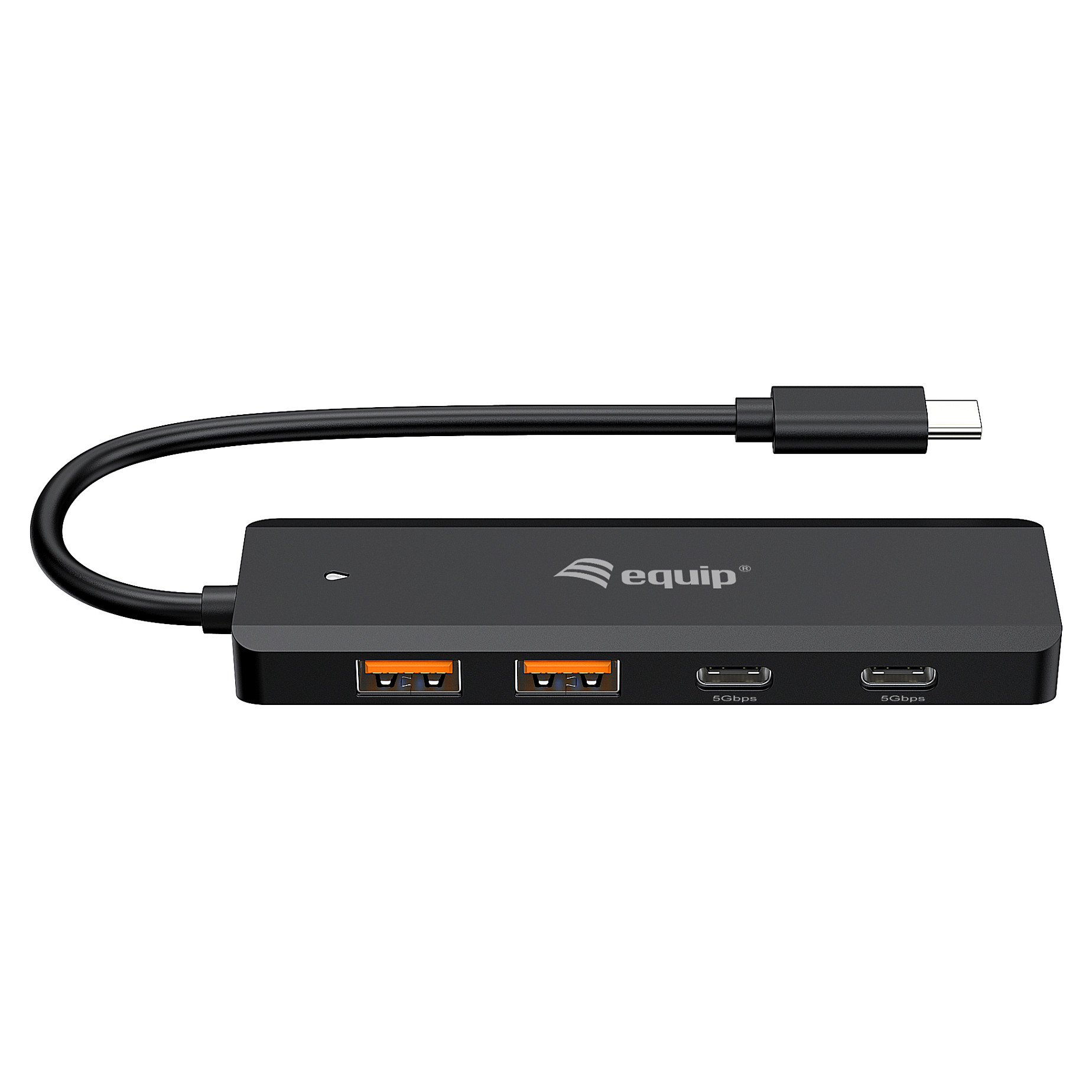 HUB Equip USB‑Hub 4‑Port 3.2 / 2×USB‑C 2×USB‑A 10 Gbps – Zezë - 3