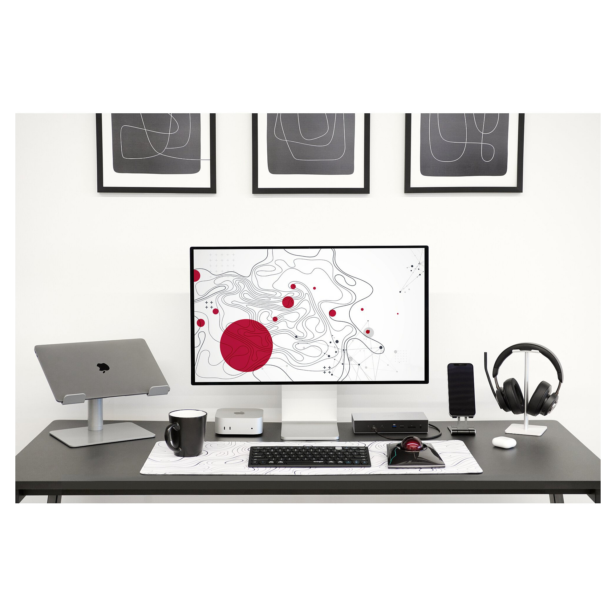 Maus pa Kabllo Kensington SlimBlade Pro Trackball - Zezë - 19
