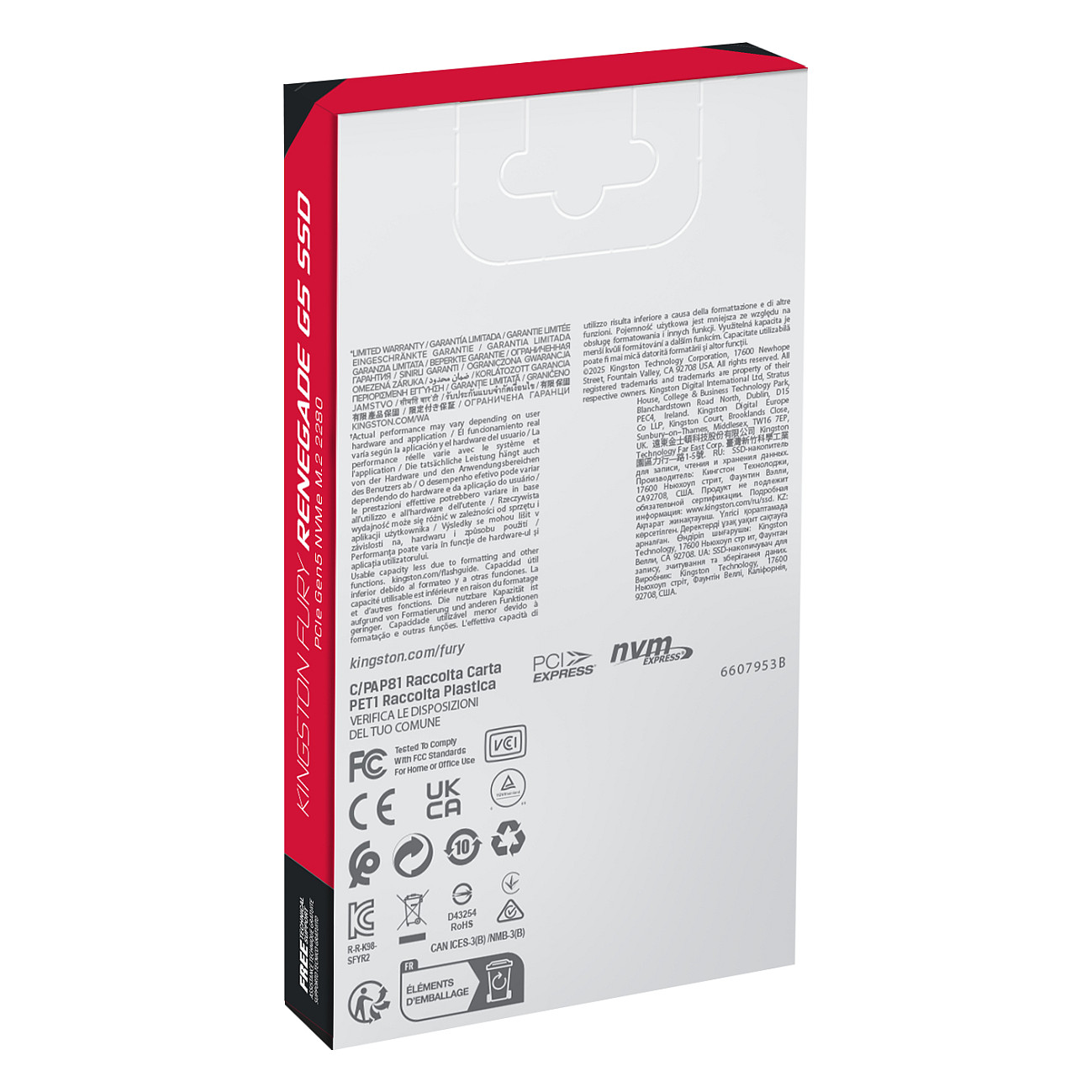 SSD të Brendshme 4TB M.2 FURY RENEGADE G5 2280 - 5