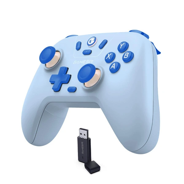 Kontroller për PC / Switch GameSir Nova Lite / Wireless & Wired – Blu - 3