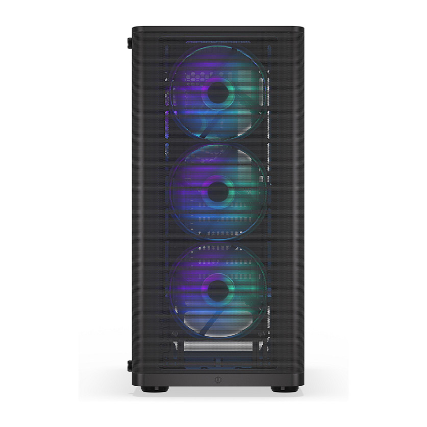 Kasë PC ENDORFY Ventum 200 ARGB / Midi Tower / ATX / 3x 120mm + 1x 120mm ARGB Fan / Tempered Glass - Zezë - 23