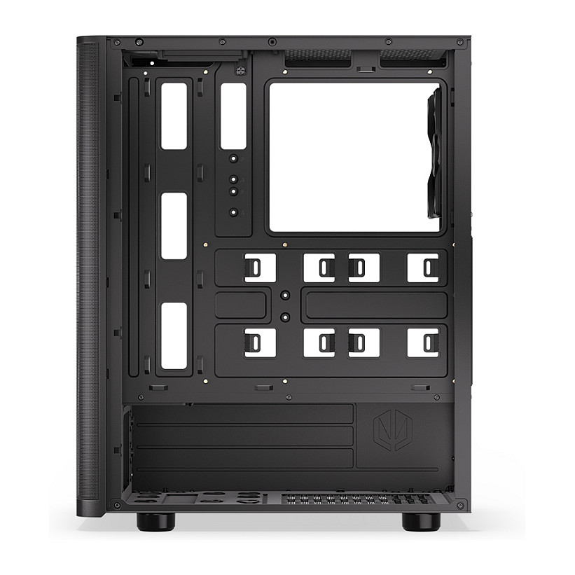 Kasë PC ENDORFY Ventum 200 Solid / Tower / Radiator 360mm / SSD 2.5" / HDD 2.5"/3.5" - Zezë - 10