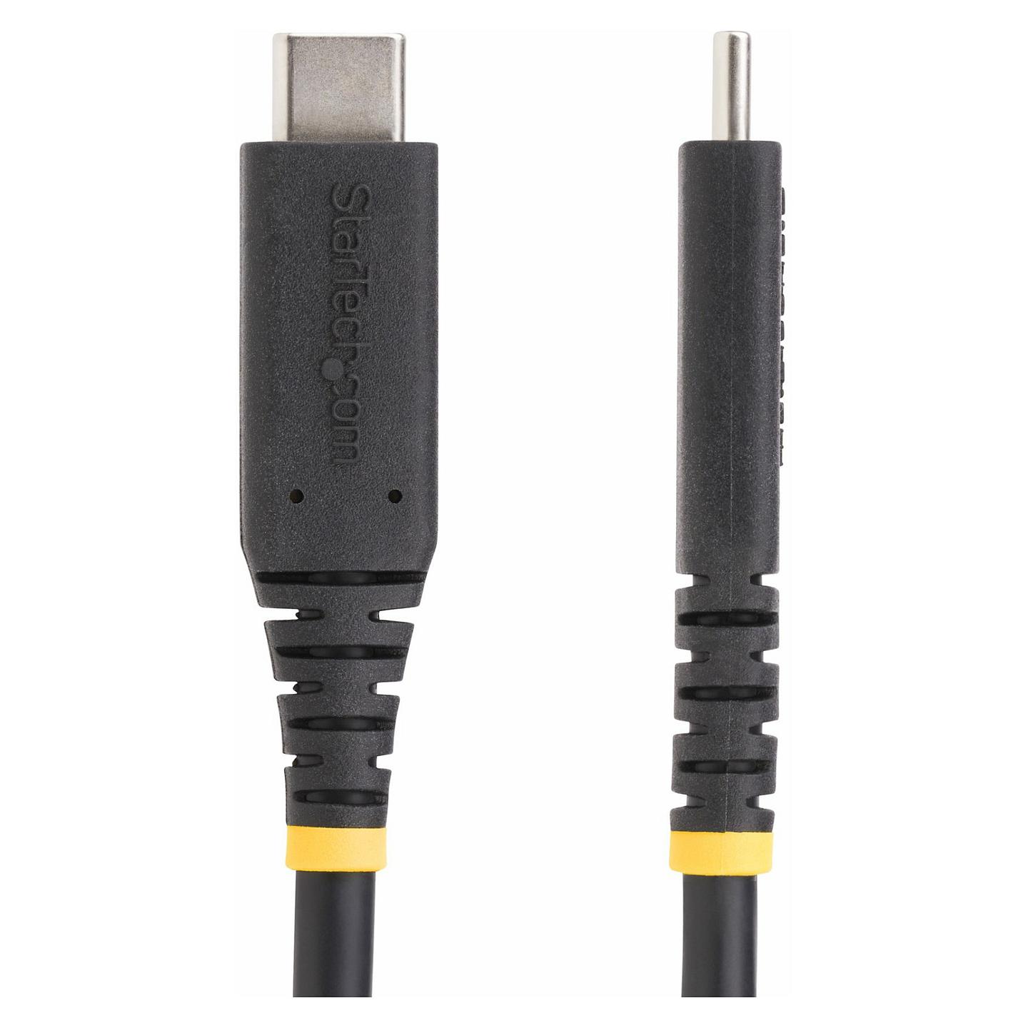 Kabllo USB StarTech.com 1M-40G-USB4-CABLE / USB-C në USB-C / USB4 Gen 3x2 / 40 Gbit/s / PD 240W / 5A / 8K 120Hz / 1m - Zezë - 3
