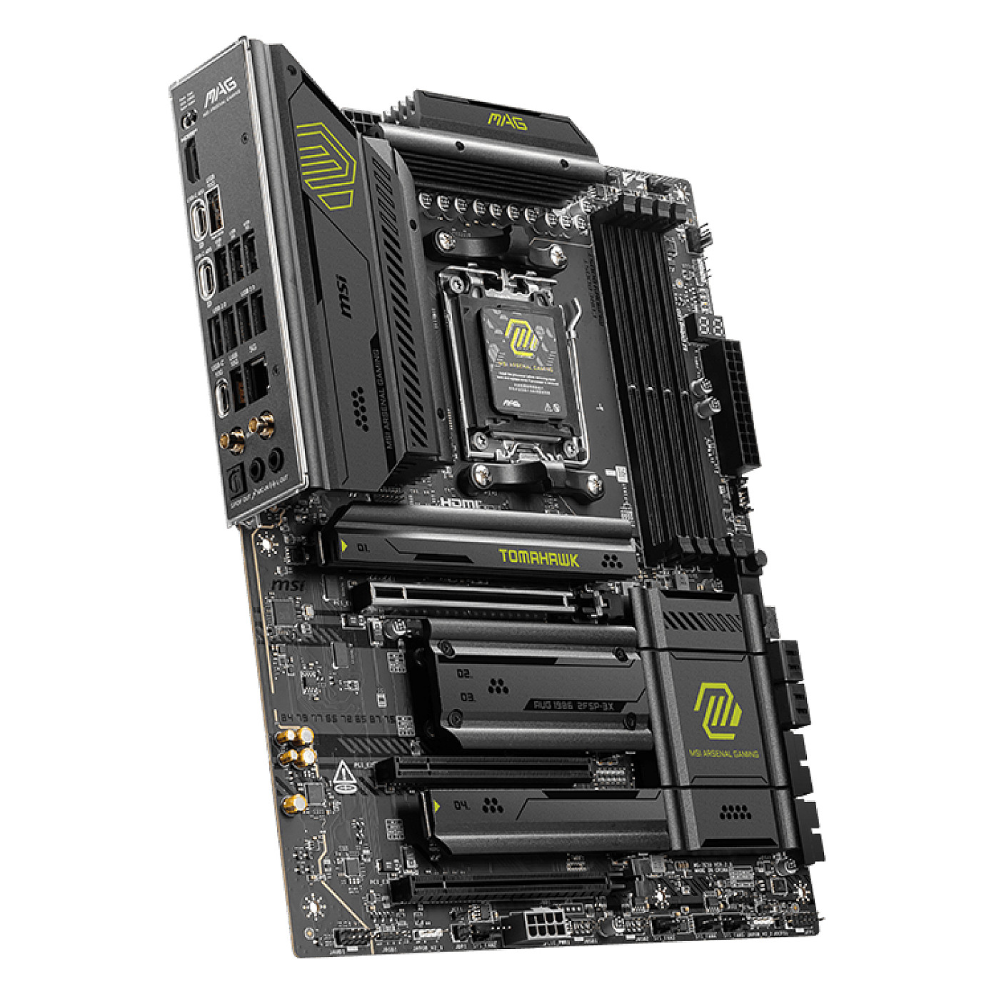 Pllakë Amë MSI MAG X870E TOMAHAWK WIFI / AMD AM5 / X870E / DDR5 / ATX / Wi-Fi 7 / 5GbE LAN - 4