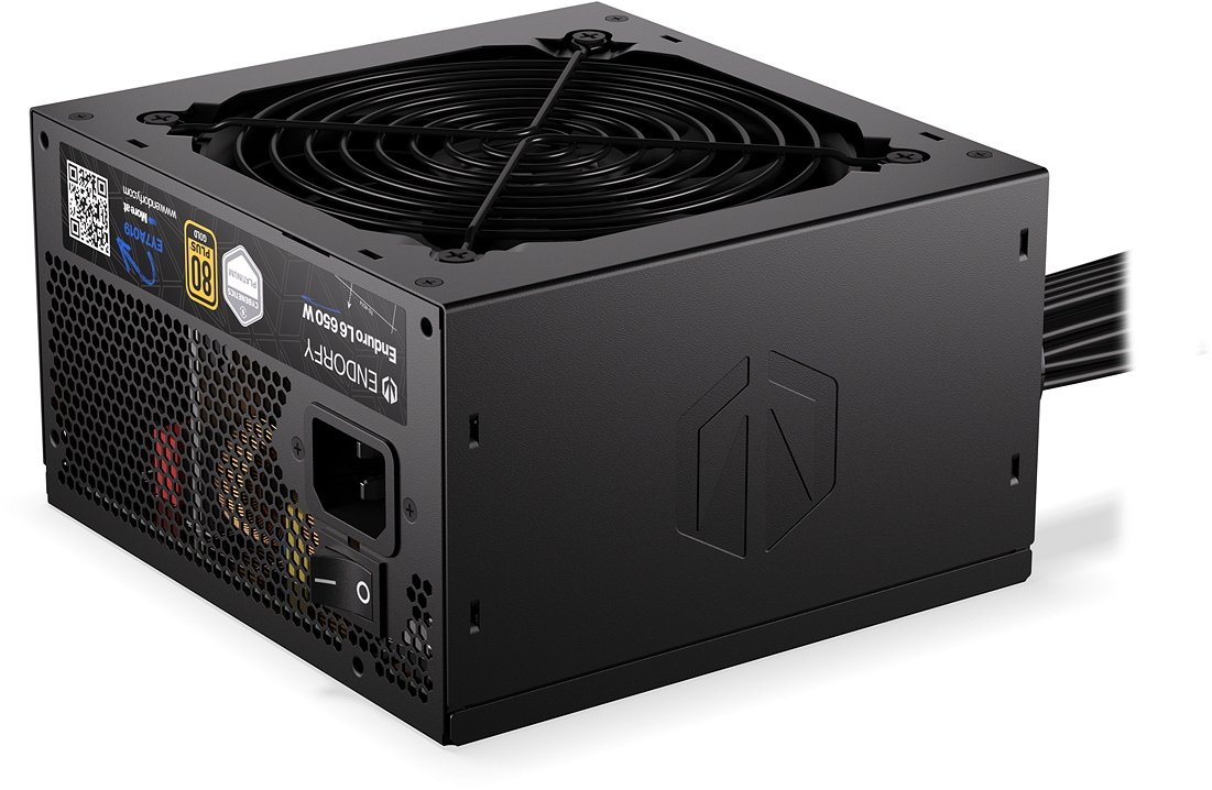 Furnizues Energjie Endorfy Enduro L6 / 650W / ATX 3.1 / 80 PLUS Gold / Non-Modular - Zezë - 2
